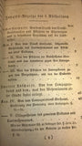 Die Kriegsdienst-Ordnung der geschlossenen Haufen und Besatzungen im Frieden. Ein Handbuch in drei Abtheilungen für den deutschen Wehrmann. So komplett.Seltene und längst vergriffene Orginal-Ausgabe von 1818!