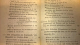 Die Kriegsdienst-Ordnung der geschlossenen Haufen und Besatzungen im Frieden. Ein Handbuch in drei Abtheilungen für den deutschen Wehrmann. So komplett.Seltene und längst vergriffene Orginal-Ausgabe von 1818!