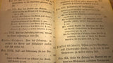 Die Kriegsdienst-Ordnung der geschlossenen Haufen und Besatzungen im Frieden. Ein Handbuch in drei Abtheilungen für den deutschen Wehrmann. So komplett.Seltene und längst vergriffene Orginal-Ausgabe von 1818!