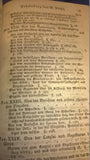 Die Kriegsdienst-Ordnung der geschlossenen Haufen und Besatzungen im Frieden. Ein Handbuch in drei Abtheilungen für den deutschen Wehrmann. So komplett.Seltene und längst vergriffene Orginal-Ausgabe von 1818!