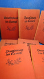 Deutschland im Kampf. Komplette orginale Sammlung mit 43 Bänden vom Oberkommando der Wehrmacht erschienene Reihe mit unzählichen spannenden Beschreibungen des aktuellen Kriegsgeschehens