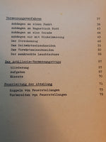 Konvolut von Ausbildungsunterlagen des Leutnant Dr. M. Koppe zu Artillerie, "A.V.T. Lehrgang im A.E.R.25" zusammenfassende Darstellung des UnterrichtsStoffes