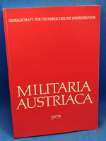 Militaria Austriaca. 1979. Ungarische Nationalflagge/Fahne der K.K. Trabantenleibgarde/Blankwaffen des österr. Heeres1860-1918