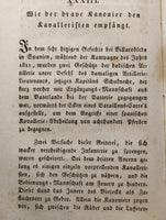 Lesebuch für Unteroffiziere und Soldaten des Großherzoglich Badischen Armee-Corps. Seltenes Orginal!