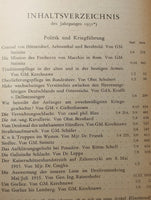 Militärwissenschaftliche und Technische Mitteilungen. Kompletter Jahrgang 1931. Eine der wohl umfangreichsten Spezial-Quell-Literatur über die Kämpfe der deutsch/österreich-ungarischen Truppen in den Gebirgskämpfen des 1.Weltkrieges