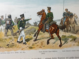 Prussia's army in pictures and words From the founding of the Brandenburg lordship to the development of the military power of the German Empire 1619-1889. Rare original!