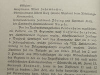 Geschichte der Kompagnien des kgl.bayer. 1.Fußartillerie-Regiments vac. Bothmer