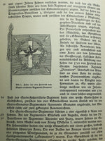 Fahnen und Standarten der alten preußischen Armee. Nach dem Stande vom 1. August 1914. Seltene 1.Auflage!!