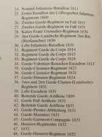 Die Uniformen der Preußischen Garden von ihrer Entstehung 1704 bis 1836.Großformat!