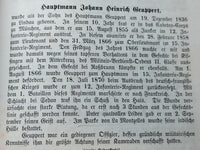Biographies of the officers of the Bavarian Army who died in the war against France.