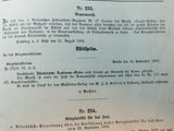 Armee-Verordnungsblatt, kompletter Jahrgang 1902. Offizielle und amtliche Mitteilungen des preußischen Kriegsministeriums zu Militärischen Fragen aller Art. Höchst informativ