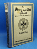 The War at Sea 1914.1918. North Sea, Volume 1: From the beginning of the war to the beginning of September 1914.