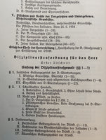 Disziplinarstrafordnung für das Heer (HDStO.) gültig für die Luftwaffe mit ergänzenden Kriegsvorschriften.