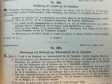 Armee-Verordnungsblatt, kompletter Jahrgang 1897. Offizielle und amtliche Mitteilungen des preußischen Kriegsministeriums zu Militärischen Fragen aller Art. Höchst informativ und sehr selten noch zu bekommen!!