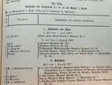 Armee-Verordnungsblatt, kompletter Jahrgang 1897. Offizielle und amtliche Mitteilungen des preußischen Kriegsministeriums zu Militärischen Fragen aller Art. Höchst informativ und sehr selten noch zu bekommen!!