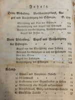 Militärisches Taschenbuch zum Gebrauch im Felde. Aufgesetzt von G. Scharnhorst. Mit den kompletten 8 Kupferplänen.