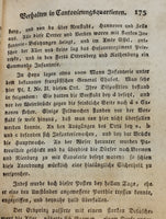 Militärisches Taschenbuch zum Gebrauch im Felde. Aufgesetzt von G. Scharnhorst. Mit den kompletten 8 Kupferplänen.
