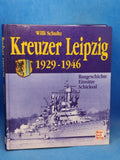 Kreuzer Leipzig Baugeschichte, Einsätze, Schicksal 1929 - 1946.