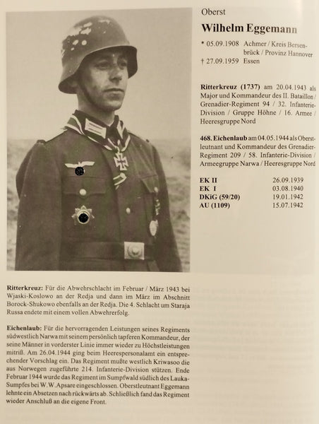 Die Eichenlaubträger 1940-1945 Band 1: A-K – Zeughaus Braun