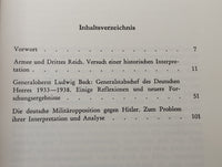 Armee, Politik und Gesellschaft in Deutschland 1933-1945 - Studien zum Verhältnis von Armee und NS-System