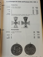 Bewertungs - Katalog Orden und Ehrenzeichen Deutschland 1871-1945 - Band 1