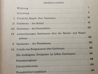 Neithardt von Gneisenau. Schriften von und über Gneisenau