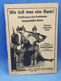 Wie liest man eine Karte? Einführung in das Verständnis topoghraphischer Karten.