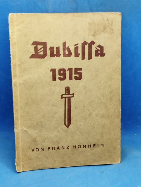 Dubissa 1915. Die Schlacht um Schaulen. Seltenes Exemplar!