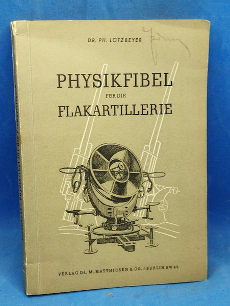 Physikfibel für die Flakartillerie.
