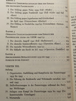 Die Geschichte der deutschen Panzerwaffe 1916-1945. Die Erinnerungen des Theoretikers der Panzerstrategie und des letzten Oberbefehlshabers der 1. Panzerarmee im zweiten Weltkrieg.