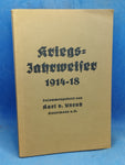 Kriegs-Jahrweiser 1914-1918