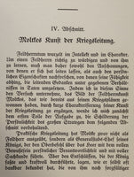 Educator of the Prussian Army, Volume 10: Moltke.