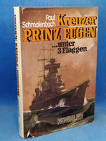 Kreuzer Prinz Eugen unter 3 Flaggen