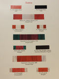 Medal Ribbons and Orders of Imperial Germany and Austria.