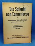 Die Schlacht von Tannenberg.
