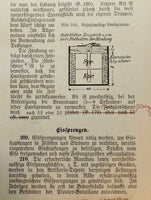 Seltene Rarität!! Sprengvorschrift (Spr.B).