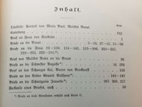 Helmuth von Moltkes Briefe an seine Braut und Frau und andere Anverwandte. Band 1+2,so komplett!