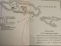 Österreich-Ungarns Seekrieg 1914-18. Band 1+2 mit der dazugehörigen Kartenmappe, so komplett!