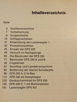 Kampf- und Lastensegler DFS 230. DFS 331. Eine Dokumentation