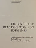 Die Geschichte der 5. Panzerdivision 1938 bis 1945