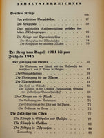 Der Große Krieg 1914-1918. Kurzgefaßte Darstellung auf Grund der amtlichen Quellen des Reichsarchivs.