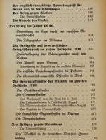 Der Große Krieg 1914-1918. Kurzgefaßte Darstellung auf Grund der amtlichen Quellen des Reichsarchivs.