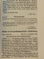 Generaloberst Helmuth von Moltke. Erinnerungen, Briefe, Dokumente 1877-1916