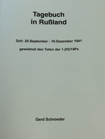 Chronik der 1.Nahaufklärungsstaffel(H) / 14 Pz. bei der 2.Panzerdivision im Griechenland- und Russlandfeldzug 1941/1942. Seltene Rarität!