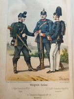 Der Soldaten-Freund. Illustrierte Zeitschrift für faßliche Belehrung und Unterhaltung des deutschen Soldaten. 2.Halbband Januar-Juli 1894. Mit vielen militärischen Aufsätzen über das deutsche+ausländische Heer und Flotte,Uniformierungensfragen