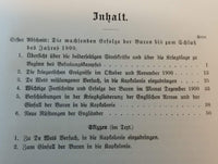 Der Befreiungskampf der Buren 1900/1901. Zugleich Fortsetzung von " Der Krieg in Süd-Afrika 1899/1900". Seltene Rarität!