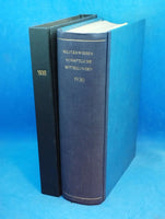 Militärwissenschaftliche und Technische Mitteilungen. Kompletter Jahrgang 1930. Eine der wohl umfangreichsten Spezial-Quell-Literatur über die Kämpfe der deutsch/österreich-ungarischen Truppen in den Gebirgskämpfen des 1.Weltkrieges