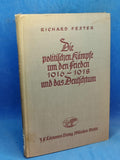 Die politischen Kämpfe um den Frieden (1916-1918) und das Deutschtum