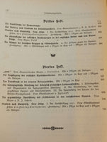 Vierteljahreshefte für Truppenführung und Heereskunde. Kompletter Jahrgang 1906 bestehend aus 4 Heften, mit allen Plänen!