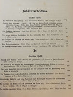 Vierteljahreshefte für Truppenführung und Heereskunde. Kompletter Jahrgang 1905 bestehend aus 4 Heften, mit allen Plänen!